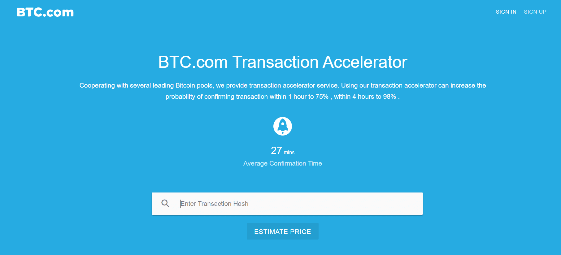 how to speed up bitcoin confirmations