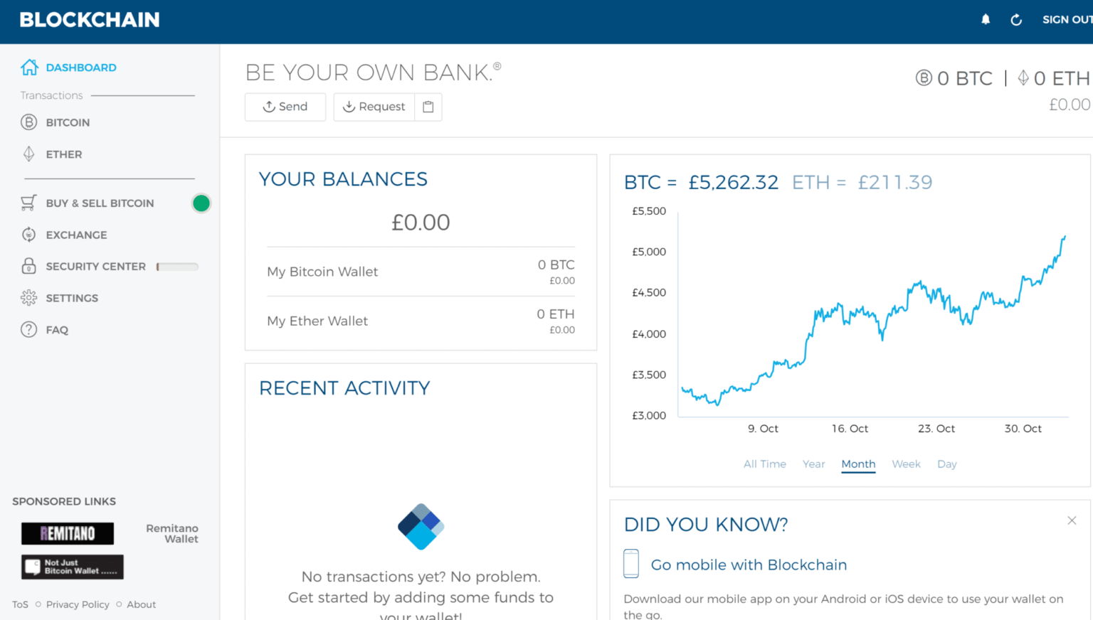 bitcoin wallet register