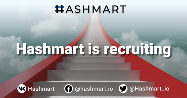 Hashmart is recruiting